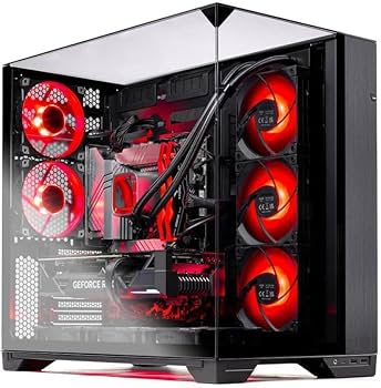 Amazon.com: Skytech O11 Vision Gaming PC Desktop, Ryzen 7